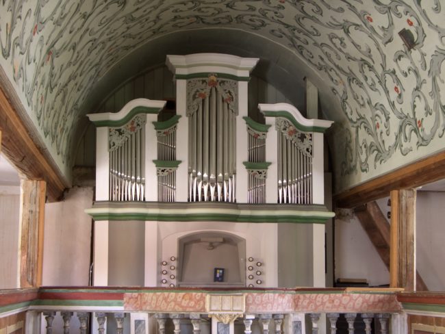 Orgelprospekt Unterwirbach